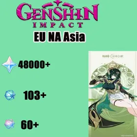 AR55|NA | Nefer  |48000+ Primogems|103+Acquaint Fate|#bor See description for details
