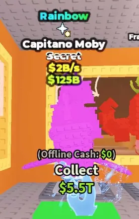 Rainbow Capitano Moby - Secret $2B/s - Steal a Brainrot Fast Delivery