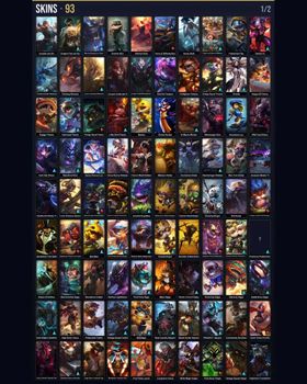 🌍 EUW ⭐ Unranked 🎨 93 Skins 🏆 86 Champions 💙 2K BE 📈 Level 92 🔥 Riot Kayle 🏅 Riot Girl Tristana 💎 10 Legendary 🔹 Nunu & Willump Bot 🔹 Firefighter Tristana 🔹 Omega Squad Teemo 🔹 Alien Invader Heimerdinger 🔹 Dragon Trainer Heimerdinger m9798656801