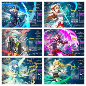 15.032 gems 💎 Full Limited Collab Sword Art Onlines , 59 Char EX 7* + 6*  Troop Ep451K, ANDROID,, Asia Server