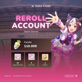 ☆ Japan | 110000 Carrats | 20  SSR Support Cards | 5x SSR Ticket | 5x 3☆ Uma Ticket | 1x LB Stone | DM For Catalog