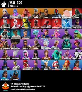 [PC] 50 skins | Torin | Kymera | Valeria | Ronin | Joey | The Foundation | Peter Griffin | Doom | War Machine | Gwenpool | Peelverine | Carnage |