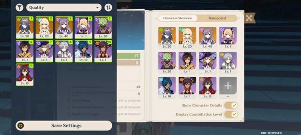ASIA STARTER | AR 17 FEMALE | LAUMA KEQING | ALL UNSET | NO CHEAT | SINGGLE LOGIN HOYOVERSE | SAFE ACCOUNT | FAST DELIVERY