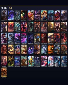 🌍 EUNE ⭐ Unranked 🎨 51 Skins 🏆 130 Champions 💙 4K BE 📈 Level 66 🔥 Judgment Kayle 🔥 Riot Kayle 🏅 3 Victorious 🏅 Riot Girl Tristana 💎 1 Ultimate 💎 2 Legendary 🔹 Spirit Guard Udyr 🔹 High Noon Ashe 🔹 Blackfrost Anivia 🔹 Worldbreaker Nasus m9662345942