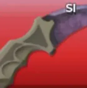AMETHYST KARAMBIT STANDERD ISSUE SNIPER DUELS