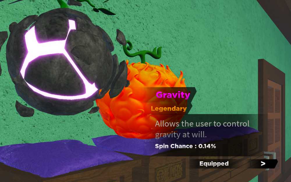 Fruit Battlegrounds Gravity and Flame Fruits Starter unverified