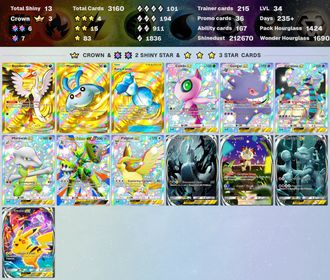 🌟 4384 ENG cards ✨ Pack Hourglass 2434 ✨ 4 Crown