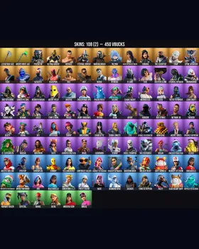 [OG] 108 Skins Leviathan Axe ⭐️ Merry Mint Axe ⭐️ Lara Croft ⭐️ Deadpool ⭐️ Meowscles ⭐️ Midas ⭐️ Aura ⭐️ Sparkplug ⭐️ Poised Playmaker ⭐️ Skye ⭐️ Rippley vs Sludge ⭐️ Catalyst ⭐️ Pitstop ⭐️ Ruby Shadows ⭐️ Rebirth Raven ⭐️ Tony Stark ⭐️ m9790971162