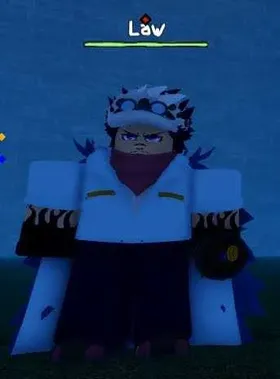 [FAST DELIVERY] Grand Piece Online - Law's Set (Outfit + Cape)
