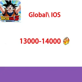 Global[IOS /only]| 13000-14000diamond]| Dragon Ball Z Dokkan Battle |Fast delivery