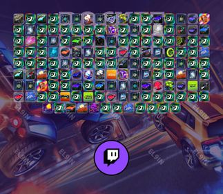 ⚡️ Twitch Drops 💎 RL Worlds Drop Rush 🌐 Rocket League [Total 148 Items]