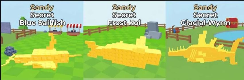 Secret Rarity Fish - Hole Fishing