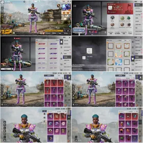 Ump Lvl 4 (KillMsg)S18,Slr Lvl 2"Lvl 59"4 Mythic Set"Mythic Helemt/Bag"Urban Pant"Palace Buggy"Era Bus"1 Material"Europe Platinum