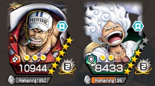 OPBR: 6⭐️Akainu and 4⭐️G5 Luffy