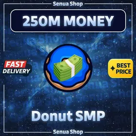 [MİNECRAFT] [DONUT SMP] [DONUTSMP] 250M MONEY | FAST DELİVERY