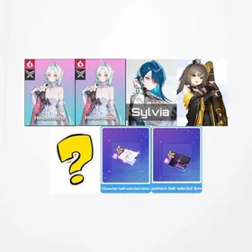 Asia |Heidemarie+Heidemarie+Sylvia+Veronica+random 5-star character|Character-Self-selected items+Partners-Self-selected items|The novice pool is not used