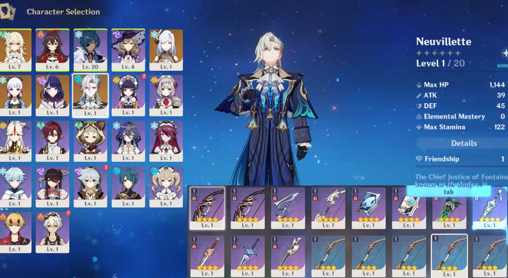 ASIA | AR 10 Raiden Shogun Ayaka Shenhe Neuvilette (Female) | Full ...