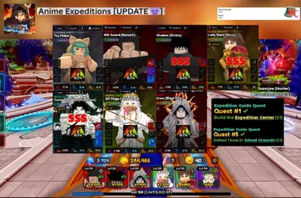 51🔥 Anime Expeditions | LV.158 |👑7 Unbound⚡RR3⚡ |🔓Clean • Account/phone not verified • Instant Delivery