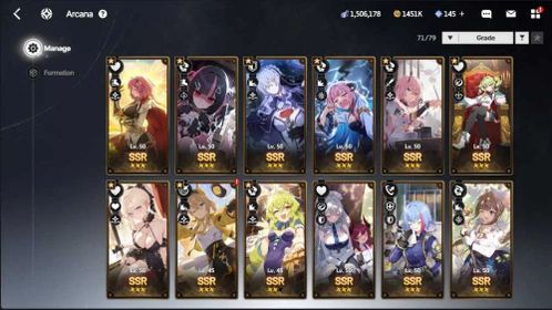 STR121 – Global Endgame Account | Lv.235, 44/47 SSR, StarLink 305 & 71/80 Arcanas