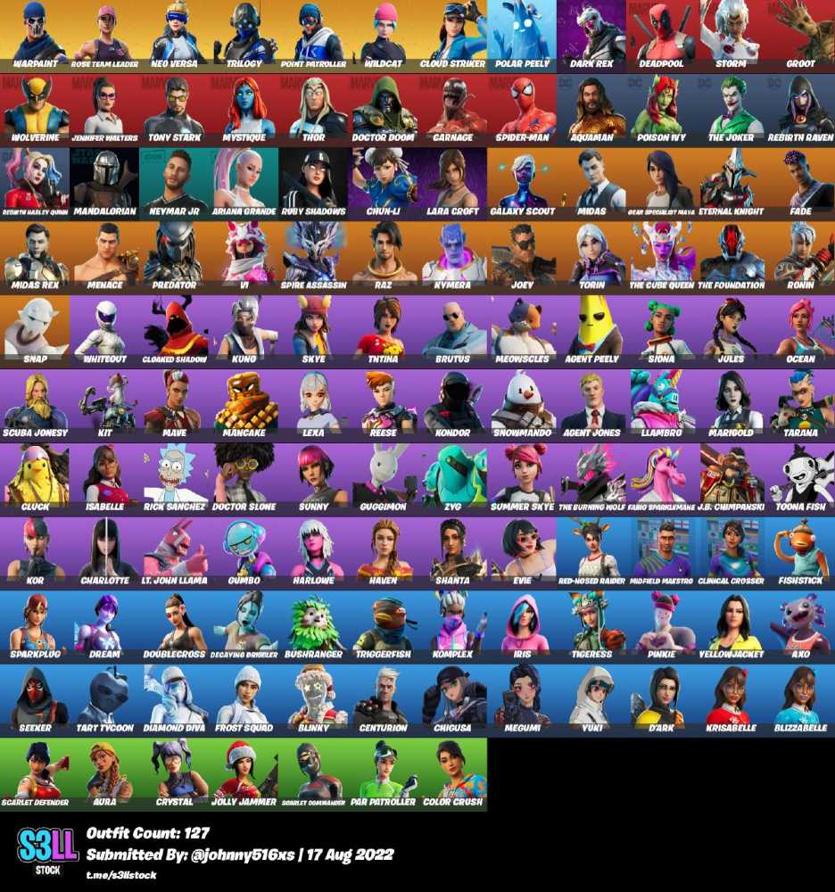 133 Skin Wildcat + All Can Link