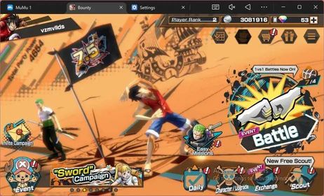 Android | 3 EX | PR 2 | FE Sabo, GP Gol D. Roger, FWMF Jewelry Bonney | RD 53 | GF 880 | LogBandai Check SS OPBR664B