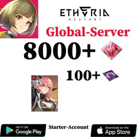 [Global Server]💎8000+Hydra Crystal+Lian+Anima prototype×100+Account Story 3-1/Etheria: Restart