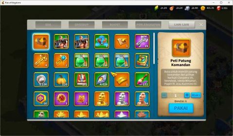 Server 4052|Power 5.3M|2 Skin CH [Lotus}|VIP 8|17 Lagendary Commander |6.9k Gem|ROK903