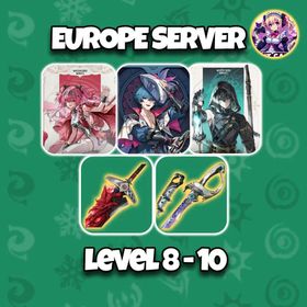 [Europe] Lupa + Sign Weapon + Brant + Sign Weapon + Jingran | Level 8-10 | Login by Microsoft Email | Starter Account