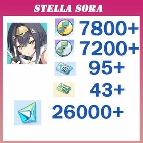 Korea| 26000 Diamonds + 7800 Gold Vinyls + 7200 SilverVinyls + 95 Azure Tickets + 43 Standard Tickets + 5-Star Echo Selector + 5-Star Rover Selector + Unused 5-Star Selector | Fast Delivery