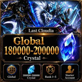 Global | Starter Account | 180000-200000 Crystal, More Resource | Fast Delivery