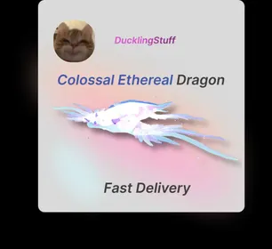 Fisch Bestiary | Colossal Ethereal Dragon | Free Sovereign Relic