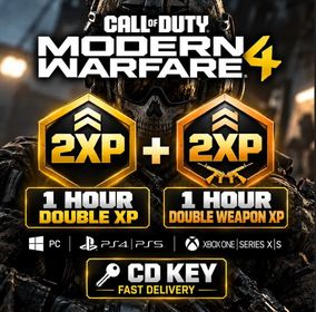 🔥 COD MW4 | 1 HOUR DOUBLE XP + 1 HOUR DOUBLE WEAPON XP ⚡ PC/PS/XBOX | CD KEY | FAST DELIVERY