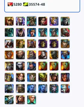 [Instant] Cinda forgeheatr | 19 Legendary | 5200 Gems [Starter Account]