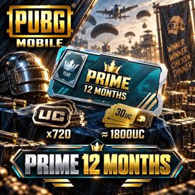Prime 12 Months | PUBG Mobile