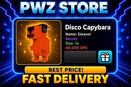 2x Disco Capybara | Capybaras vs Plants