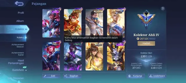 #MLBB5 Hero 83 Skin 135 | Naruto Vale | LB Granger | Saint Badang | PAce F**** | 2 MeowKin | 2 Blazing |2 Venom |6 Epic |2 SABER