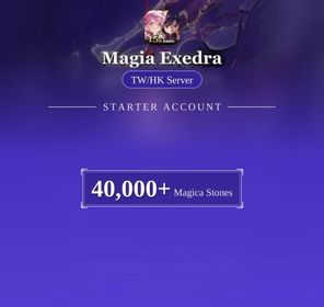 Madoka Magica Magia Exedra TW/HK Starter Account | 3,300+ Magica Stones + 1 random 5★