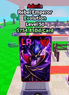 Anime Card Farm | Admin Rebel Emperor