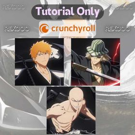 Starter · NA Crunchyroll · Ichigo Kurosaki Bankai + Kisuke Urahara + Ikkaku Madarame · Tutorial Only · Instant Delivery