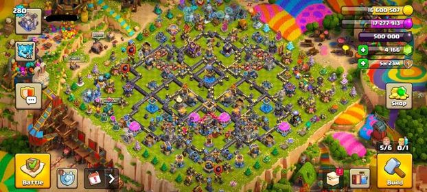 [T59] TH18 Max | Level 280 | HERO 110/110/95/85/55/25 | Good Hero Equipment | Buyer Mail