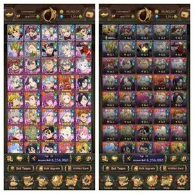 GLOBAL 1.000💎 6.2M CC | Nemesis Meliodas MAX 6/6 | 9 LR + 11 BASIC UR | All Gachiakuta | Collab Re:Zero