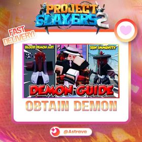 👿 OBTAIN/GET DEMON RACE OR CLAN FOR PROJECT SLAYERS 2 👿 | Pilot | PS2 | Slayers 2 | Boosting