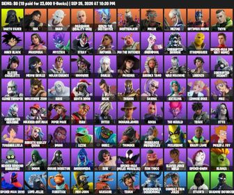 [PC/PSN/XBOX] 80 skins | Darth Vader | Era | Snap | Paradigm (Reality-659) | Renzo the Destroyer | Driftwalker | Malik | Mizuki | Optimus Prime | Twyn | 150 VB