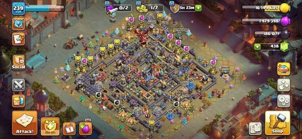 UK Local [70-Percent OFF Shop] Th18 Almost Maxed | New Update-6-Hero Maxed | 17-Epic Max | Cosmic Secnry-45 Hero Skin | Xp-239 | NC-Yes | BEST-DEAL