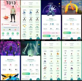 POKEMON GO LVL 36 | 3 NECROZMA | 3 CELESTEELA | 2 DIALGA | MOLTRES T013