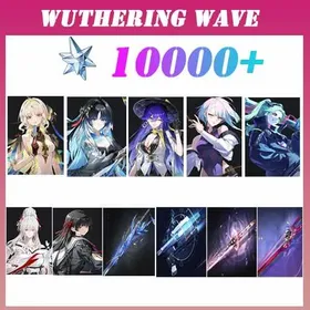 Asia | 10000 Astrite + Suisui + Yangyang + Lucilla + Lucy + Rebecca + Hiyuki + Chisa + Yangyang Weapon + Lucy Weapon + Hiyuki Weapon + Chisa Weapon | Random 4 stars | Fast Delivery