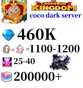 coco dark server|440K-460K Crystals | 1100～1200 Cookie Cutters | random 25-35 Epic Cookies+Silent Salt Cookie+200000-220000 Rainbow Cube+10000K gold coins|Beast's Heritage Selection Chest is not used|Ancient Cookie Selection Chest|Beast's Heritage Selection Chest is not used|Ancient Cookie Selection Chest|Legendary Cookie Selection Chest | Plot progress 1-3] iOS/Android Cookie Run: Kingdom