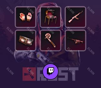 👑 Twitch Drops 🌐 Rust Rivals General Drops ❤️ Rust [Total 6 Items]
