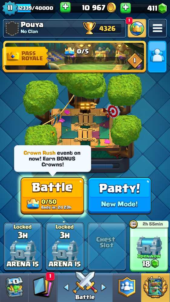 clash royal lvl 11