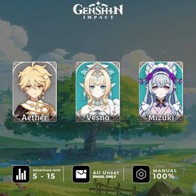[ASIA] AR 5 | Vesna + Mizuki | All Unset | No Cheat | Fast Delivery | VesMiz5M